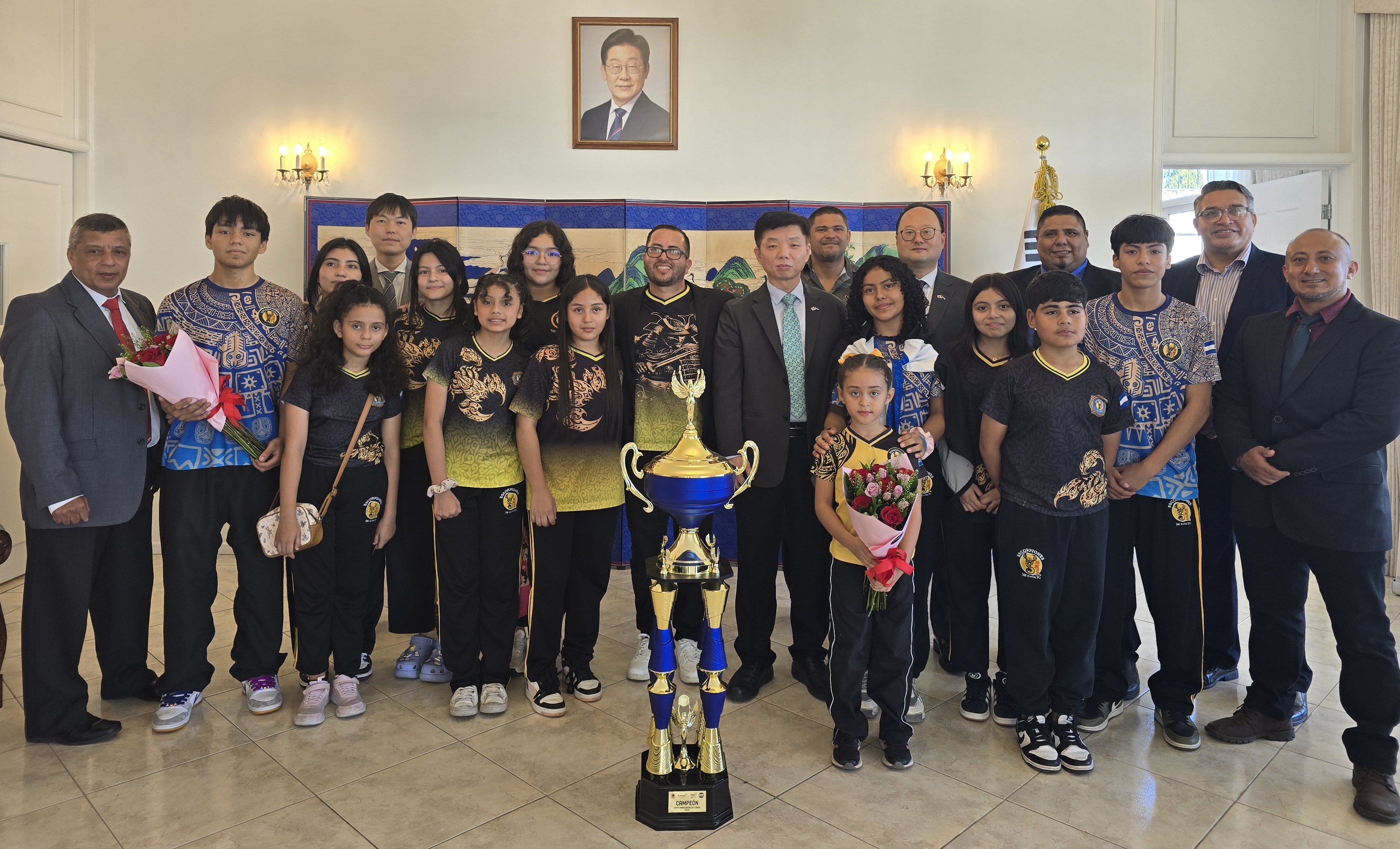 2025년도 대사배 태권도대회 우승 태권도장 시상식 개최