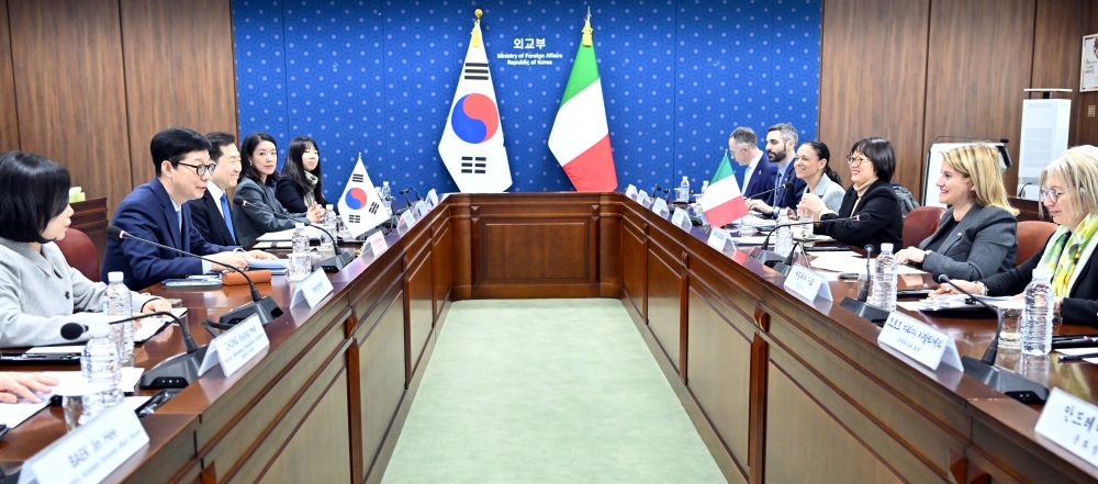 박윤주 외교부 제1차관, 제2차 한-이탈리아 전략대화 개최, 정상외교 후속조치 논의